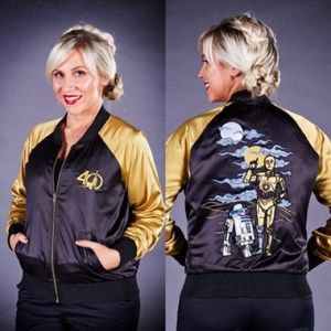 Her Universe gold Star Wars bomber